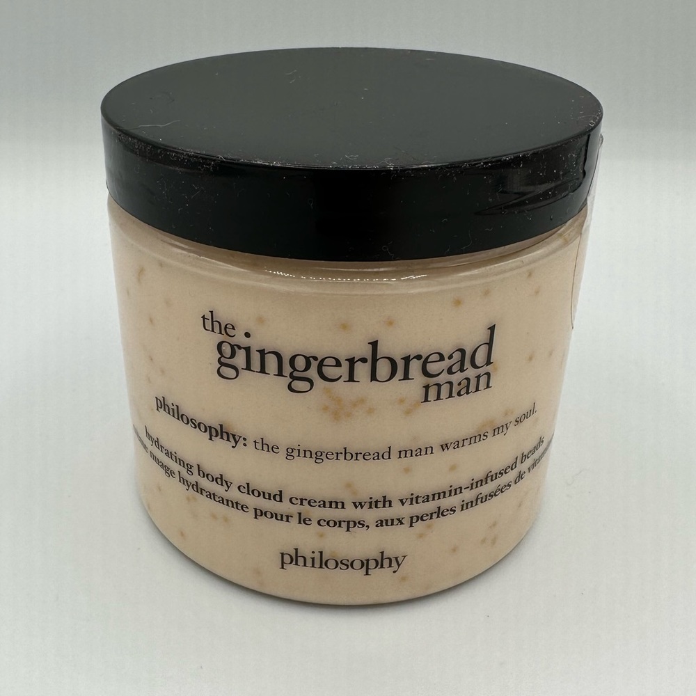 NEW Philosophy The Gingerbread Man hydrating body cloud cream, sealed